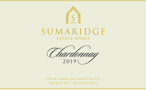 Sumaridge Chardonnay Hemel En Aarde Valley '19