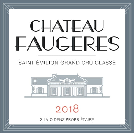 Chateau Faugeres Grand Cru Classe Saint Emilion '18