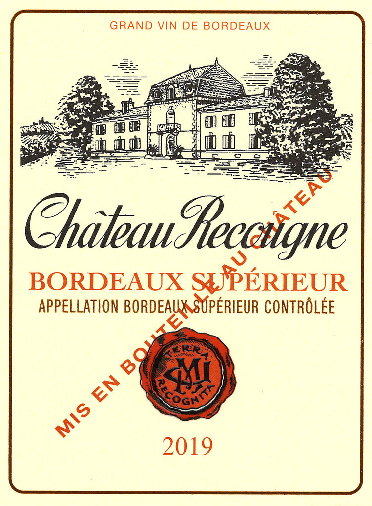 Chateau Recougne Bordeaux Superieur '19