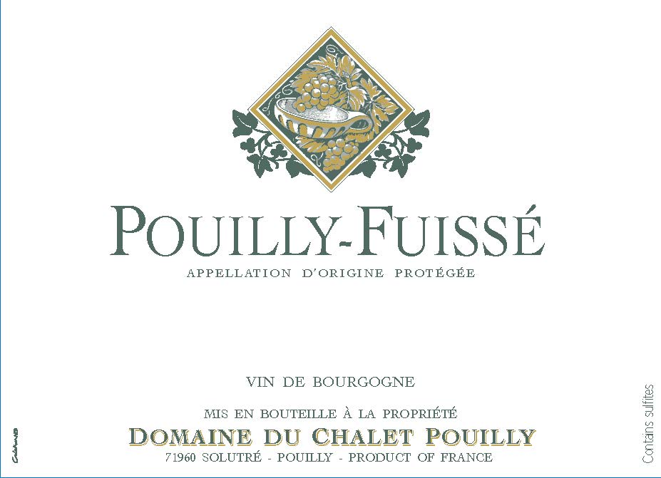 Domaine du Chalet Pouilly - Pouilly Fuisse '20