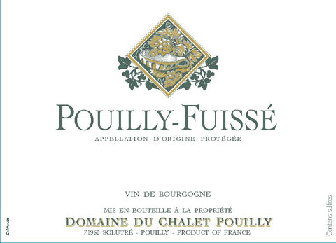 Domaine du Chalet Pouilly - Pouilly Fuisse '20
